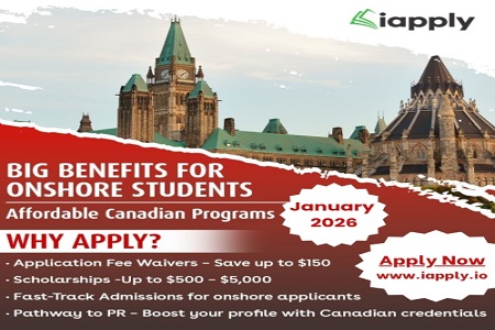 Study in CANADA - Exciting News for Agents! Dealing with onshore students - Winter 2026!